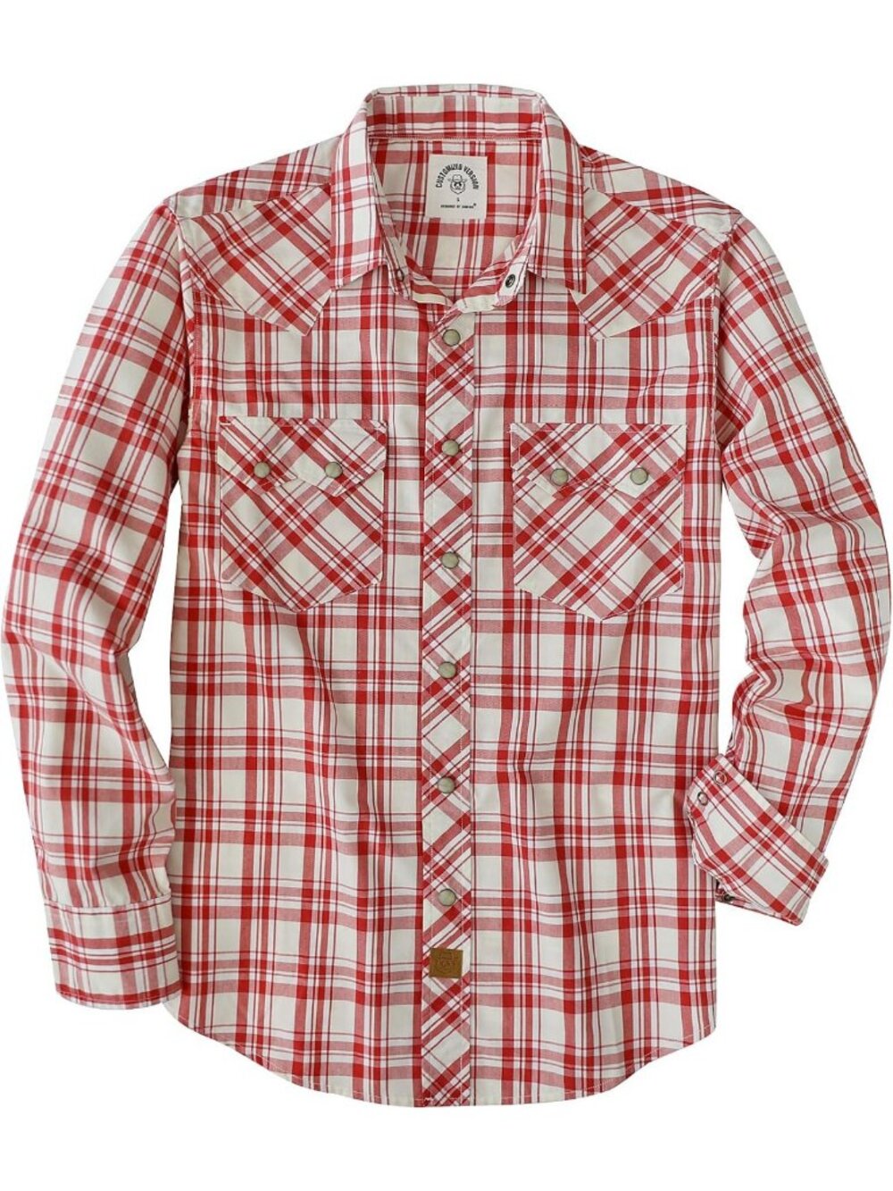 Lightweight Long Sleeve Pearl Snap Shirt for Men | Casual Western Plaid Cotton